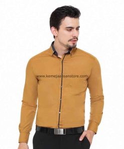 Kemeja Alisan Coklat Special S30