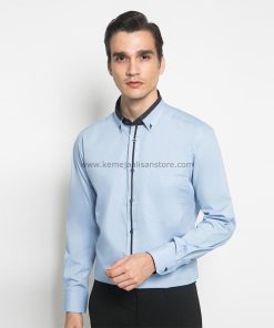 Kemeja Alisan Biru Muda Special S30